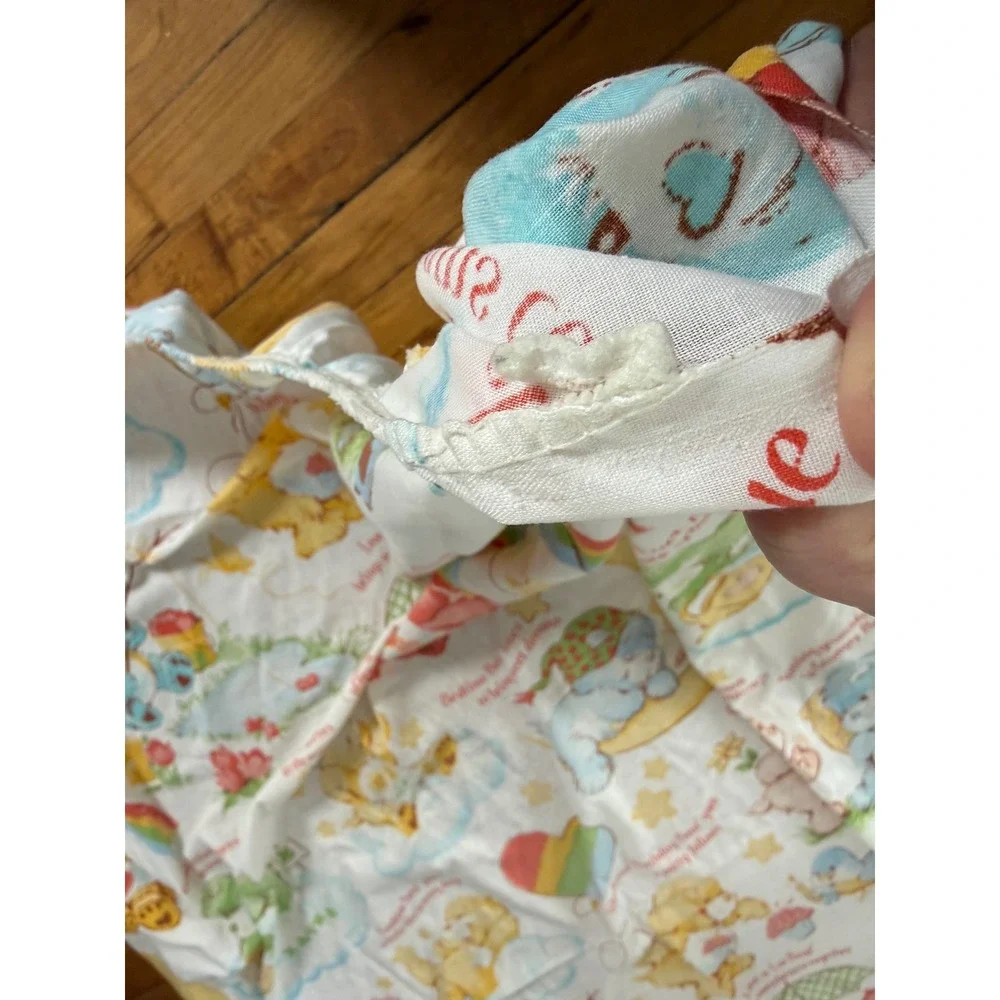 Care‎ Bears vintage 1980 fitted twin bedding sheet